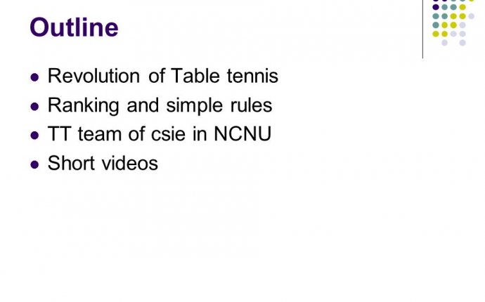 Table tennis team in Ncnu - ppt download