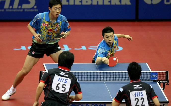 Rules of doubles table tennis